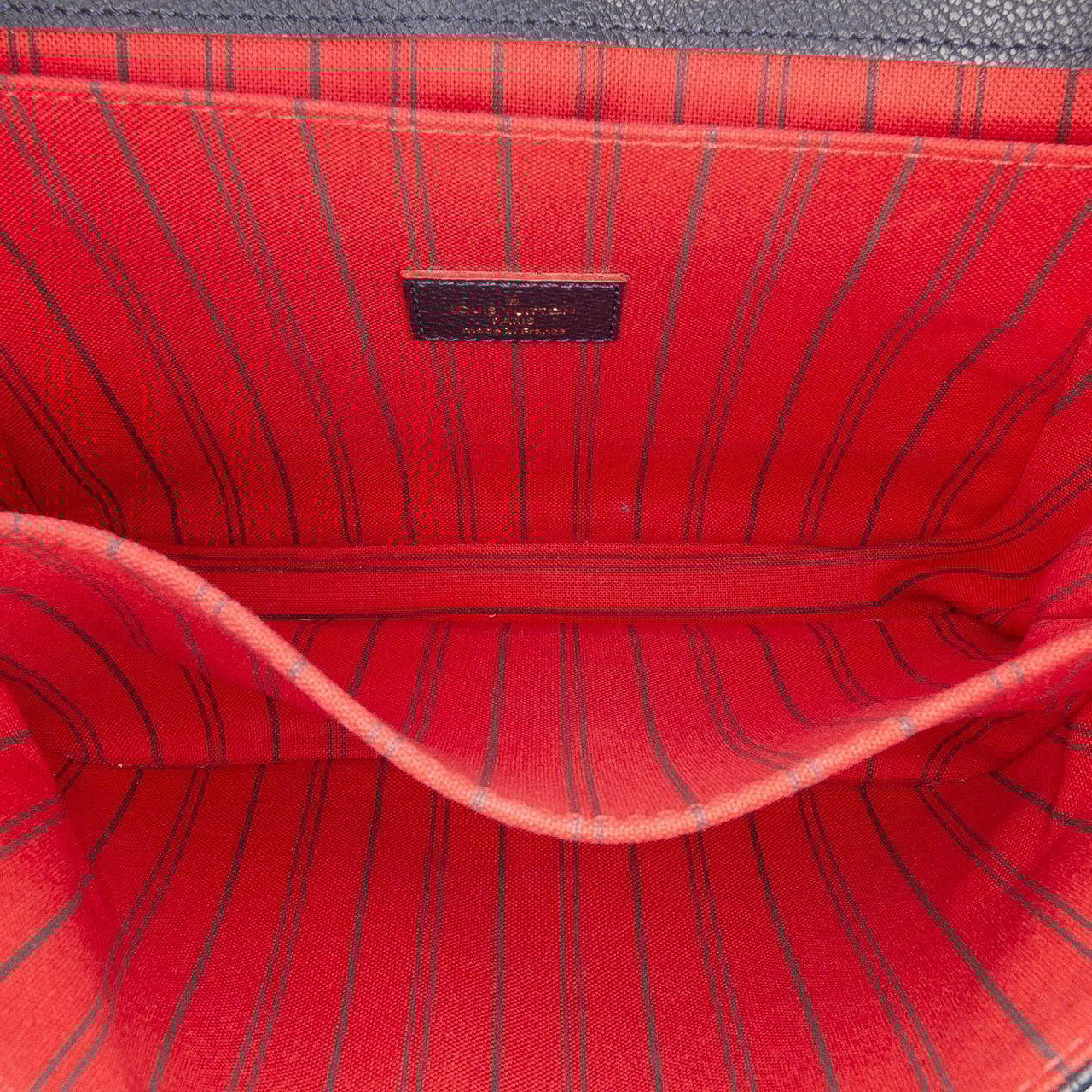 Louis Vuitton Monogram Empreinte Pochette Metis Blauw