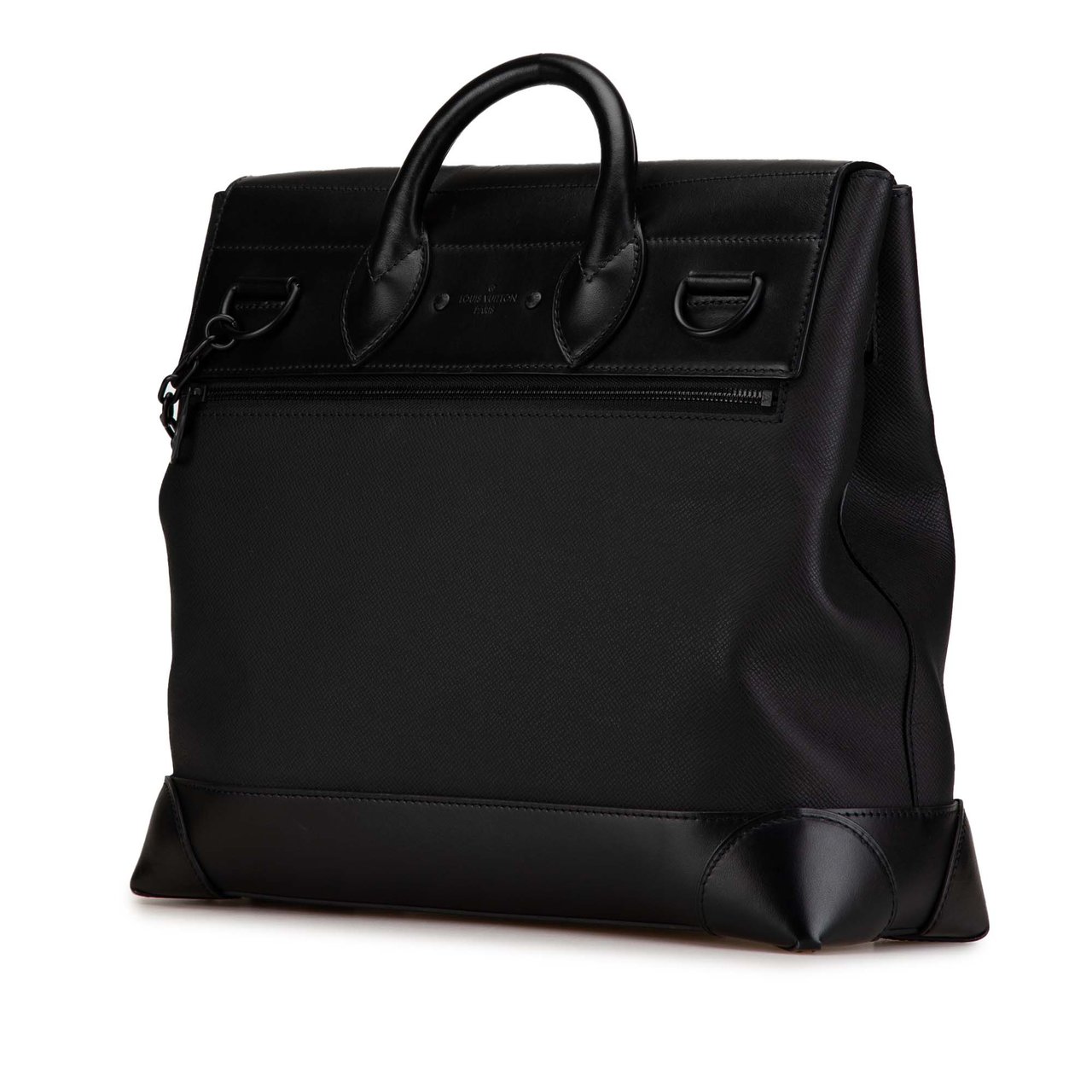 Louis Vuitton Taiga Rainbow Steamer PM Zwart