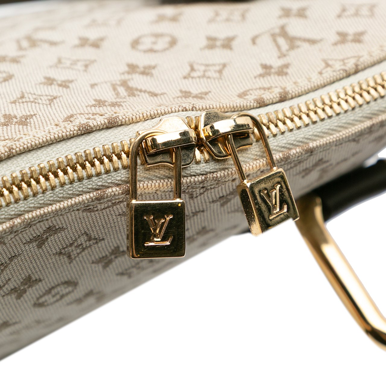 Louis Vuitton Monogram Mini Lin Alma Haut Bruin