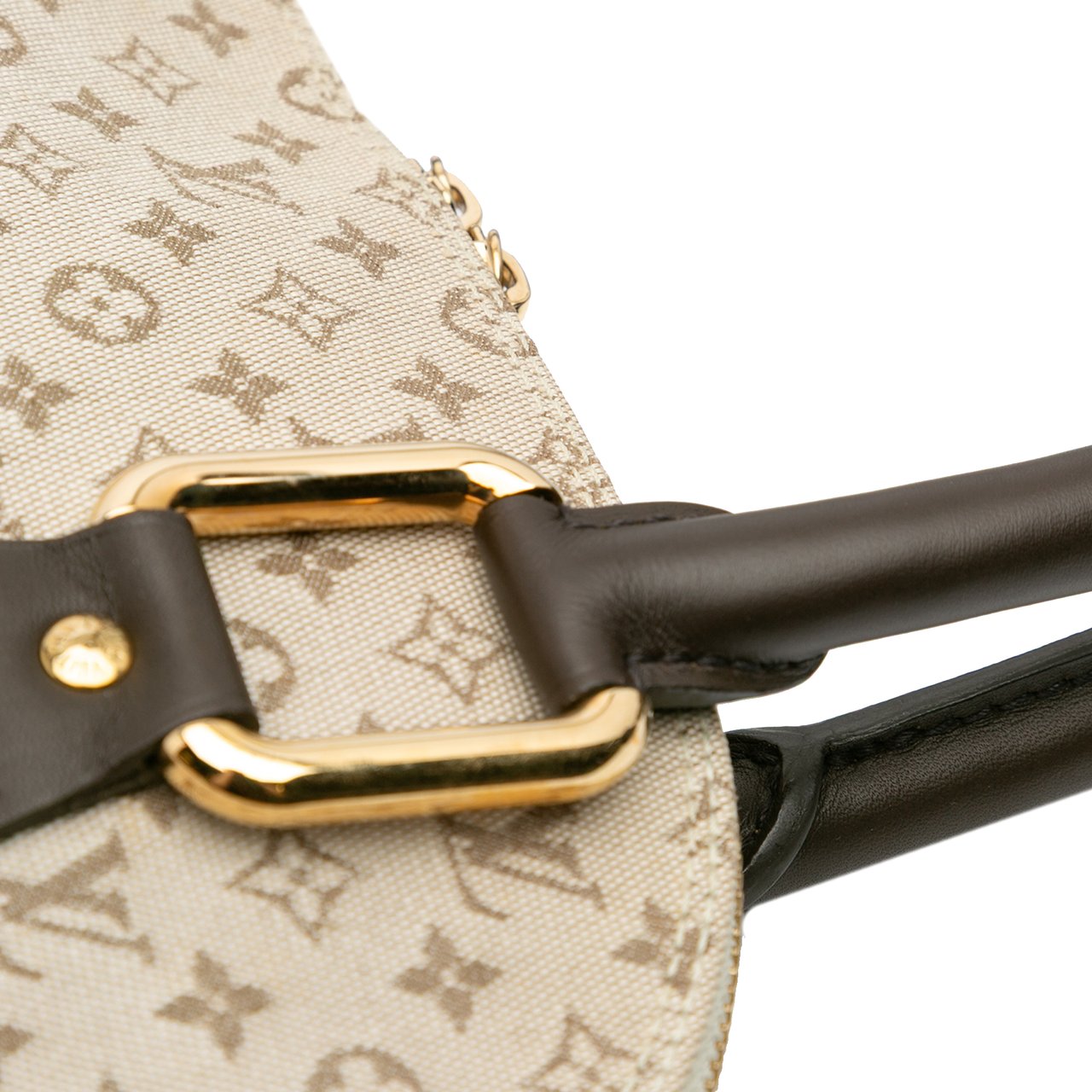 Louis Vuitton Monogram Mini Lin Alma Haut Bruin