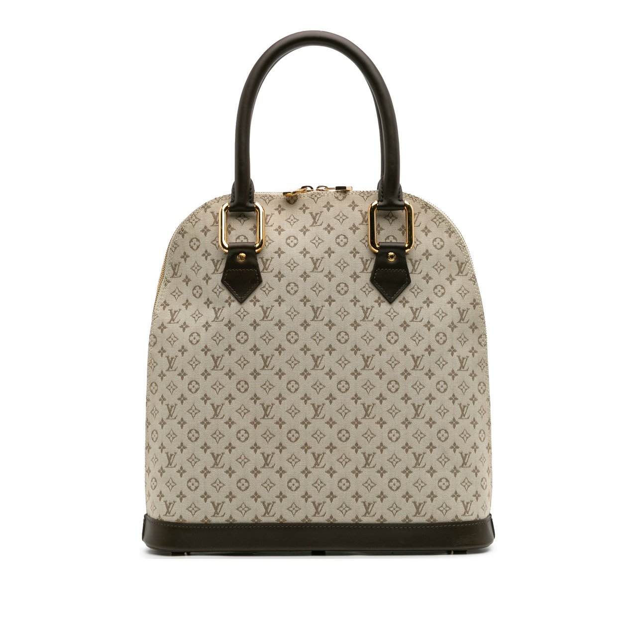 Louis Vuitton Monogram Mini Lin Alma Haut Bruin