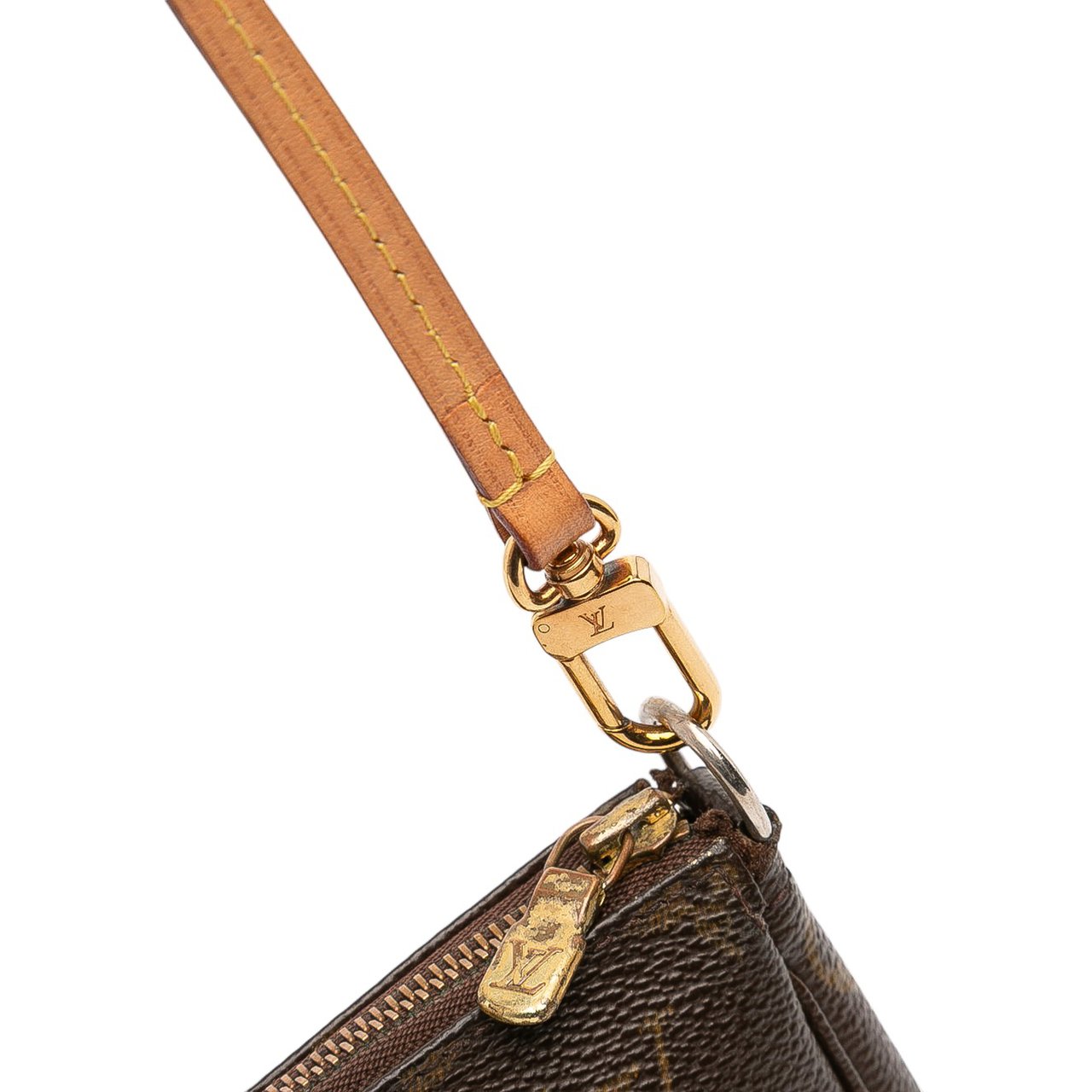 Louis Vuitton Takashi Murakami Monogram Panda Pochette Accessoires Bruin