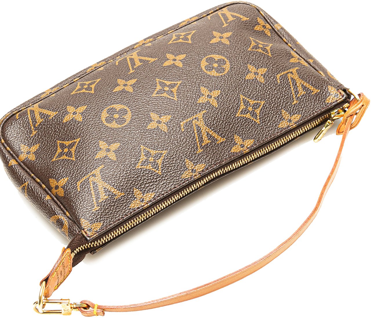 Louis Vuitton Monogram Pochette Accessoires Bruin