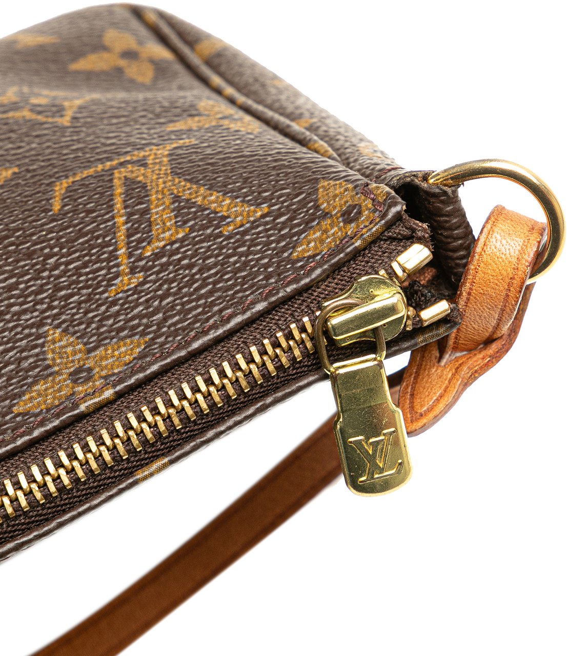 Louis Vuitton Monogram Pochette Accessoires Bruin