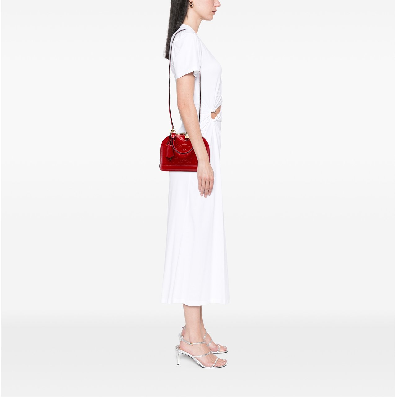Louis Vuitton Monogram Vernis Alma BB Rood