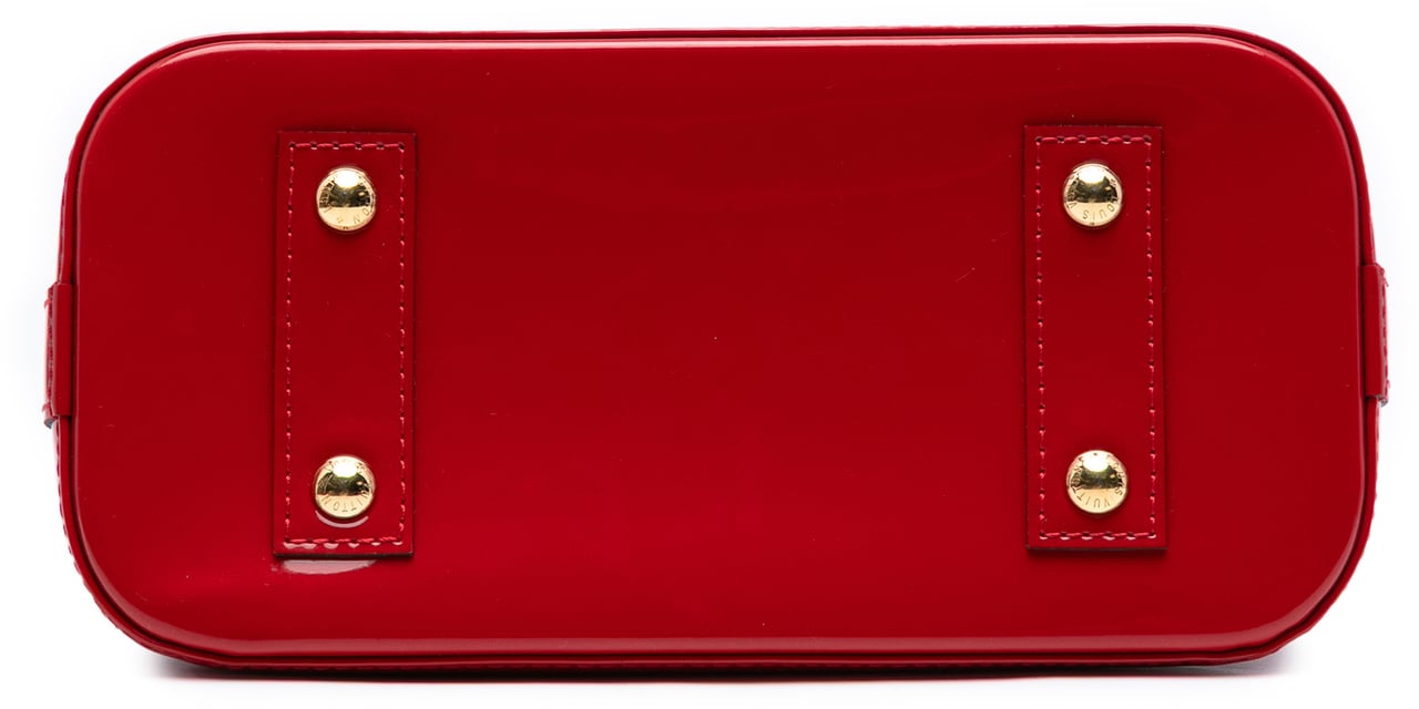 Louis Vuitton Monogram Vernis Alma BB Rood