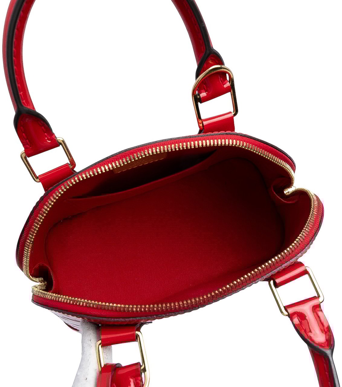 Louis Vuitton Monogram Vernis Alma BB Rood