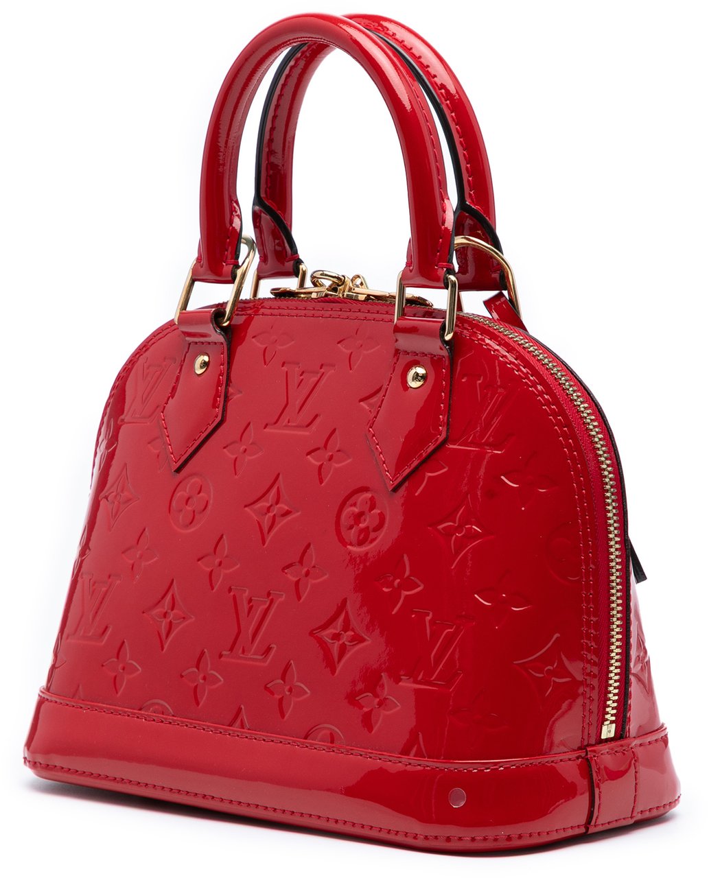 Louis Vuitton Monogram Vernis Alma BB Rood