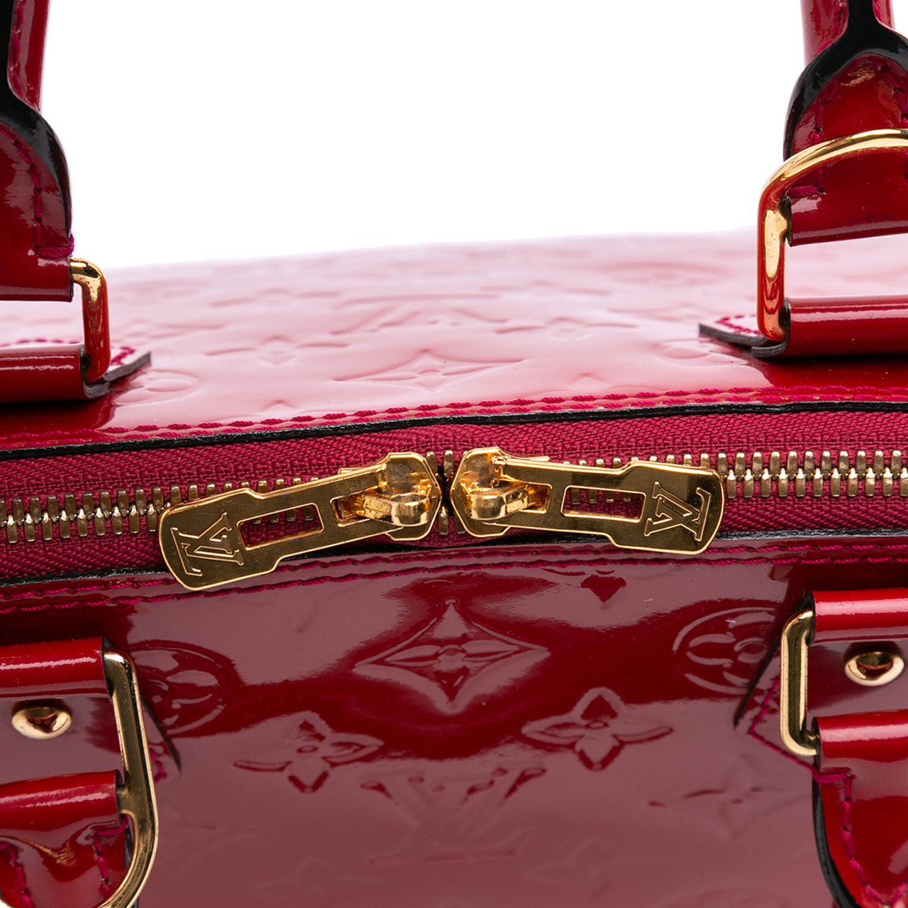 Louis Vuitton Monogram Vernis Alma PM Rood
