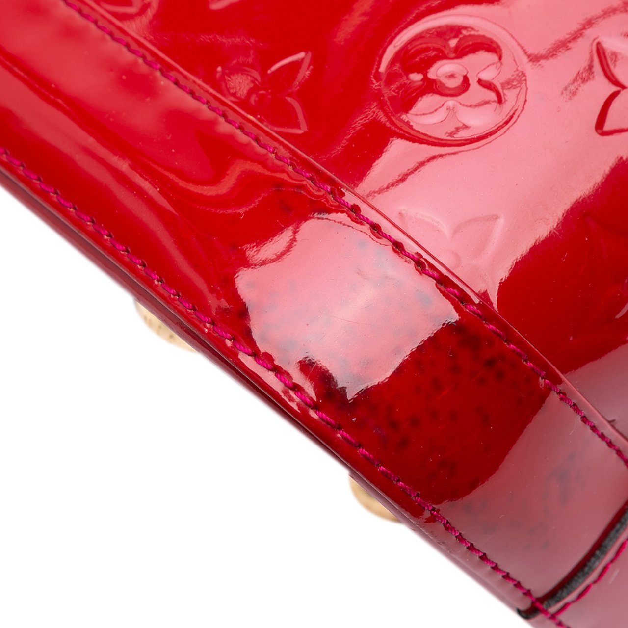 Louis Vuitton Monogram Vernis Alma PM Rood