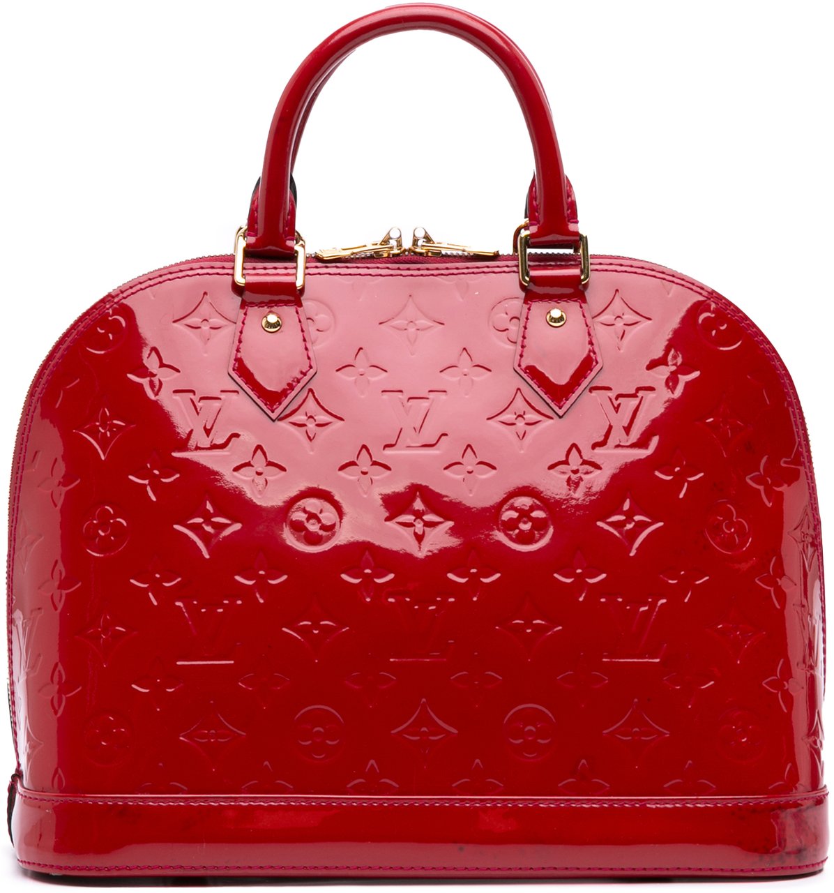 Louis Vuitton Monogram Vernis Alma PM Rood