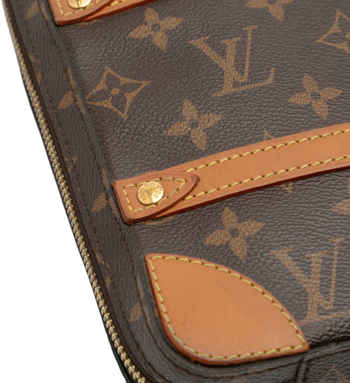 Louis Vuitton Monogram Soft Trunk Messenger PM Bruin
