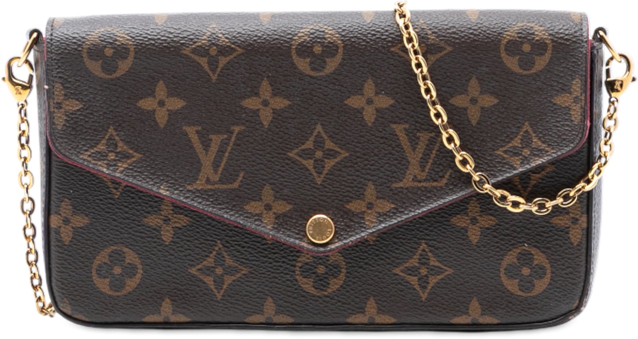 Louis Vuitton Monogram Pochette Felicie Bruin