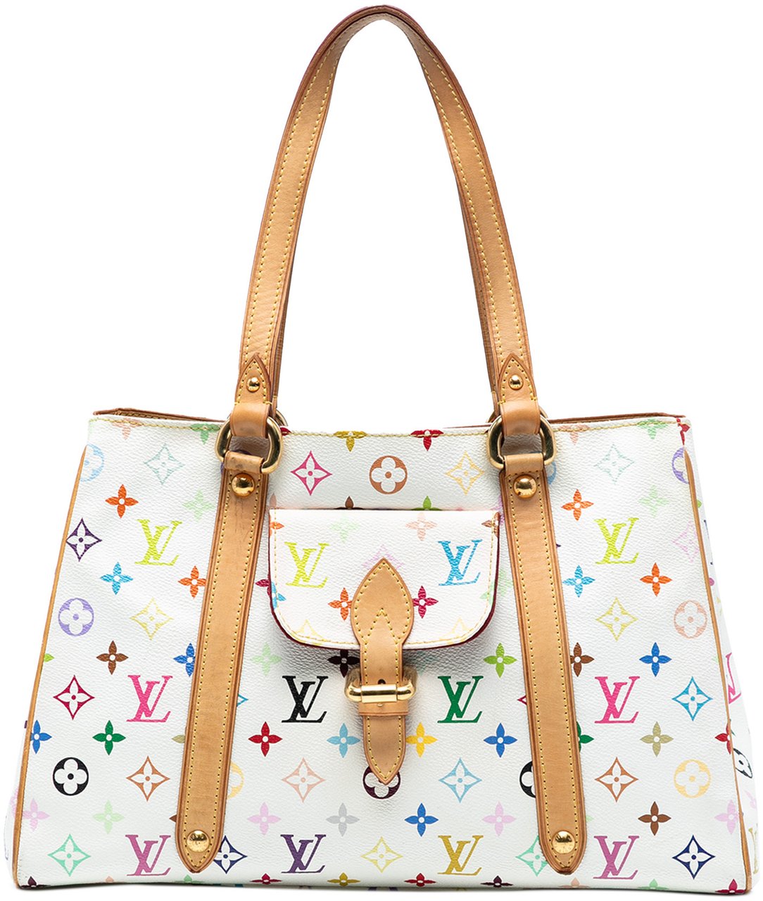Louis Vuitton Monogram Multicolore Aurelia MM Wit