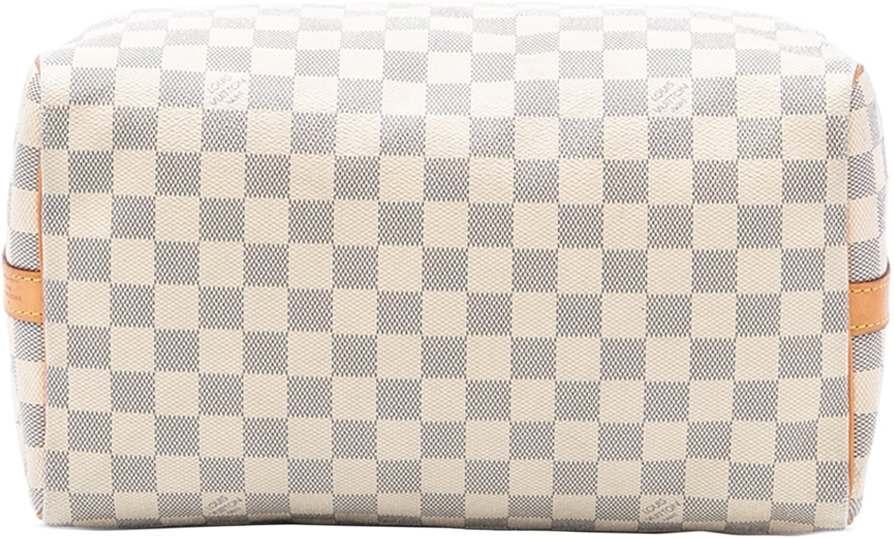 Louis Vuitton Damier Azur Speedy Bandouliere 30 Wit
