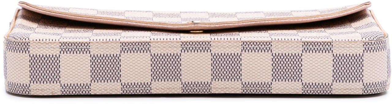 Louis Vuitton Damier Azur Pochette Felicie Wit