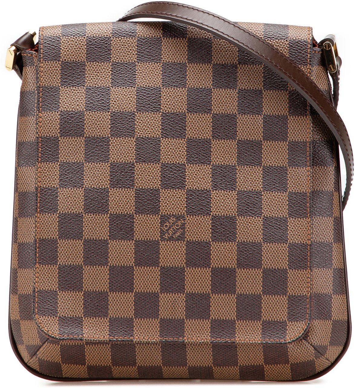 Louis Vuitton Damier Ebene Musette Salsa Long Strap Bruin