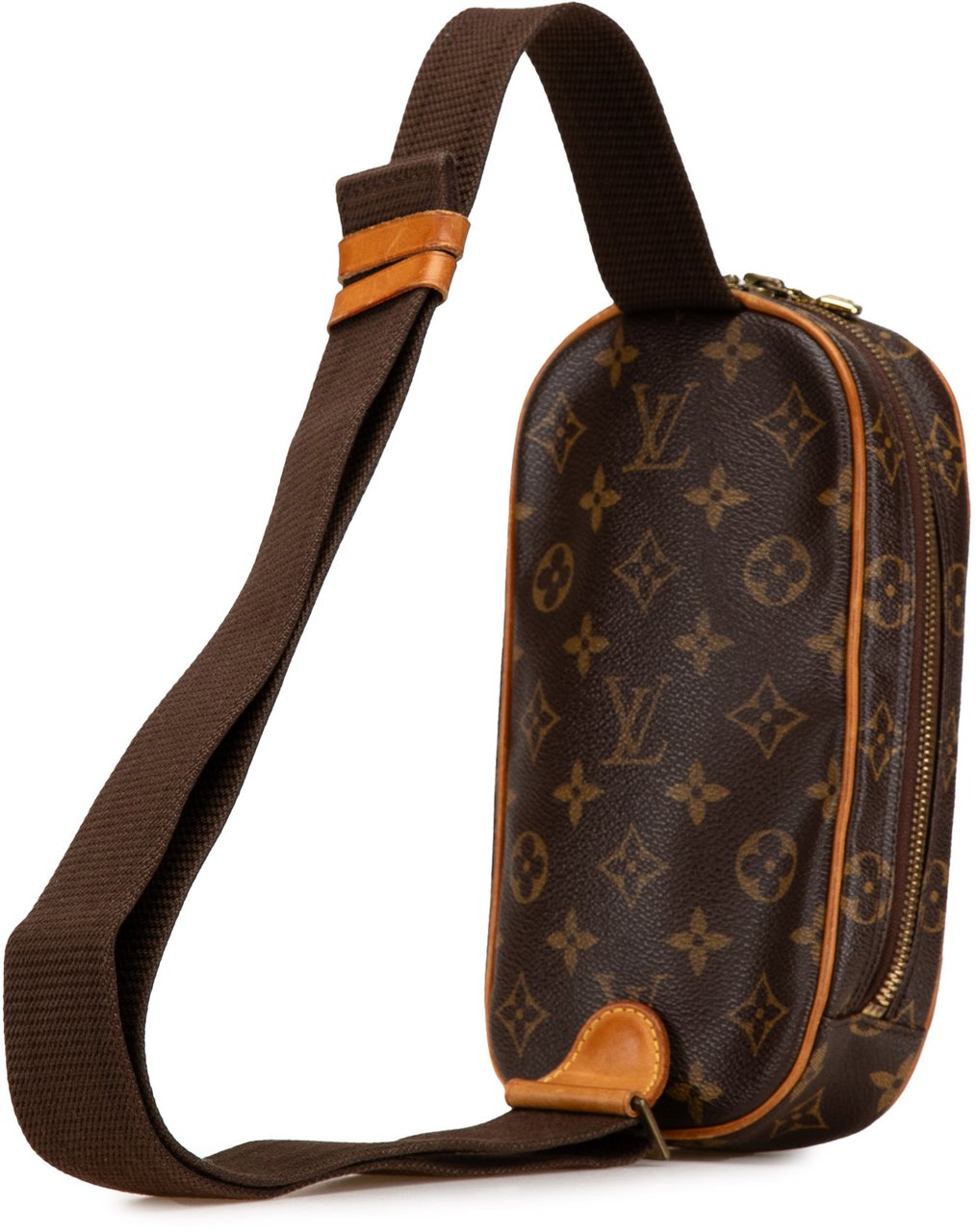Louis Vuitton Monogram Pochette Gange Bruin