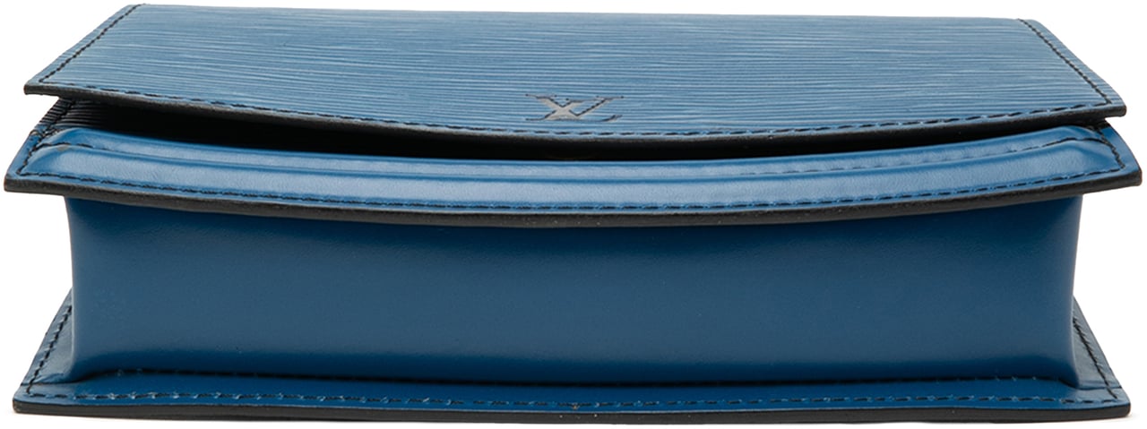 Louis Vuitton Epi Tilsitt Belt Bag Blauw