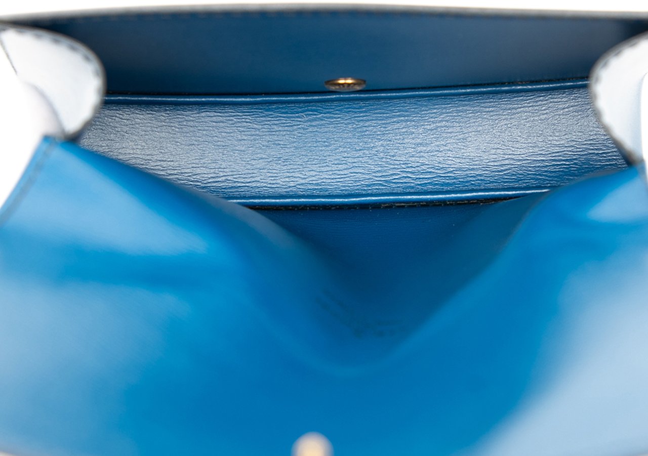 Louis Vuitton Epi Tilsitt Belt Bag Blauw