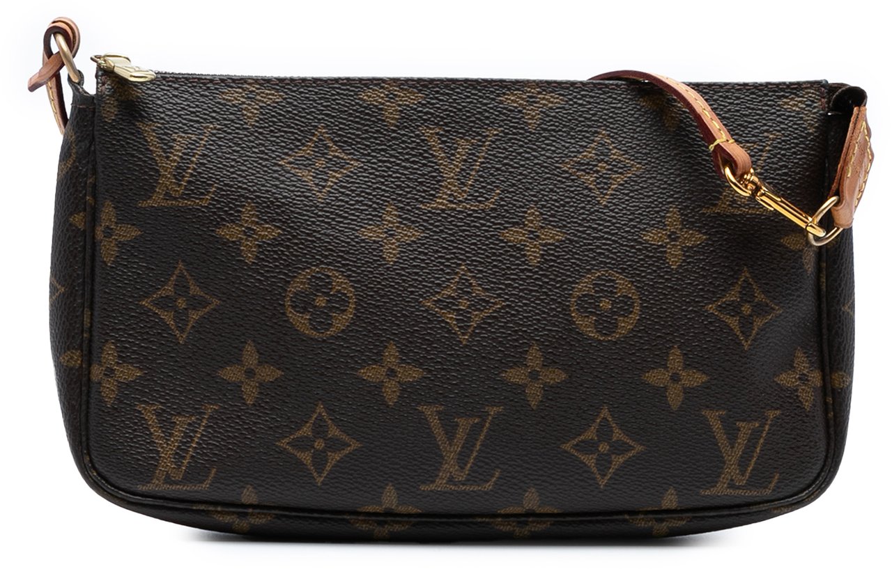 Louis Vuitton Monogram Pochette Accessoires Bruin