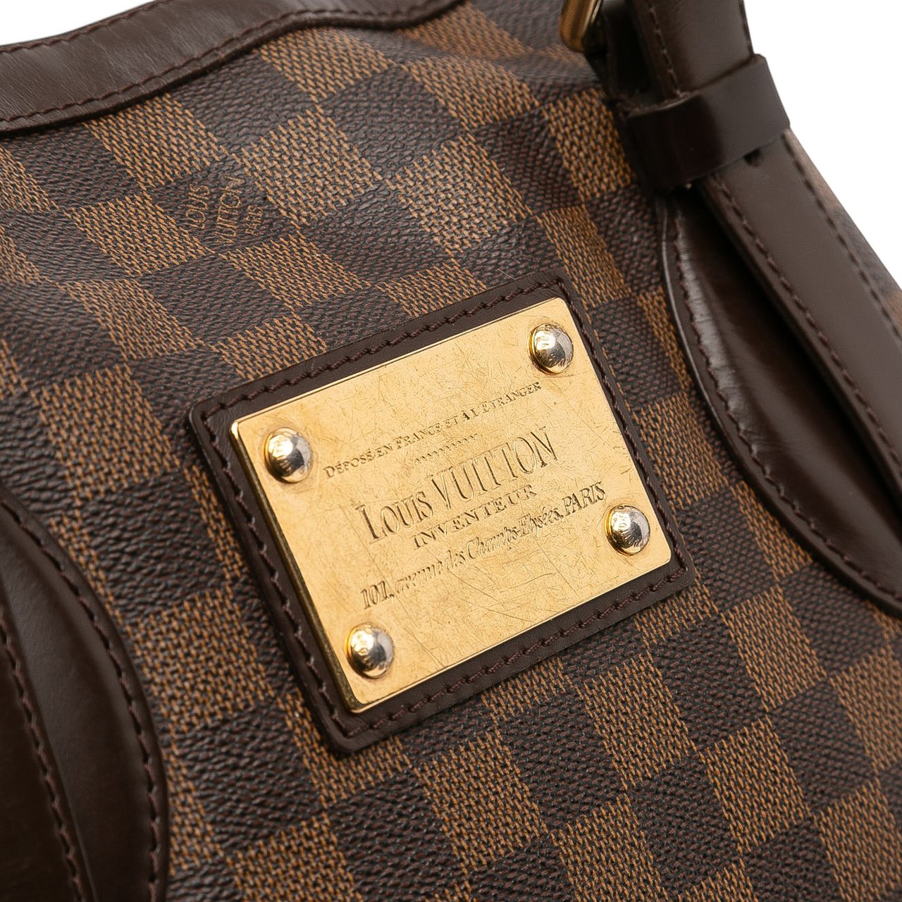 Louis Vuitton Damier Ebene Hampstead MM Bruin