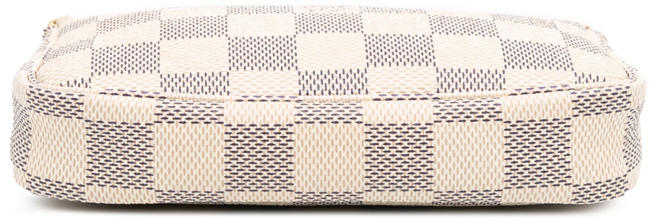Louis Vuitton Damier Azur Mini Pochette Accessoires Wit