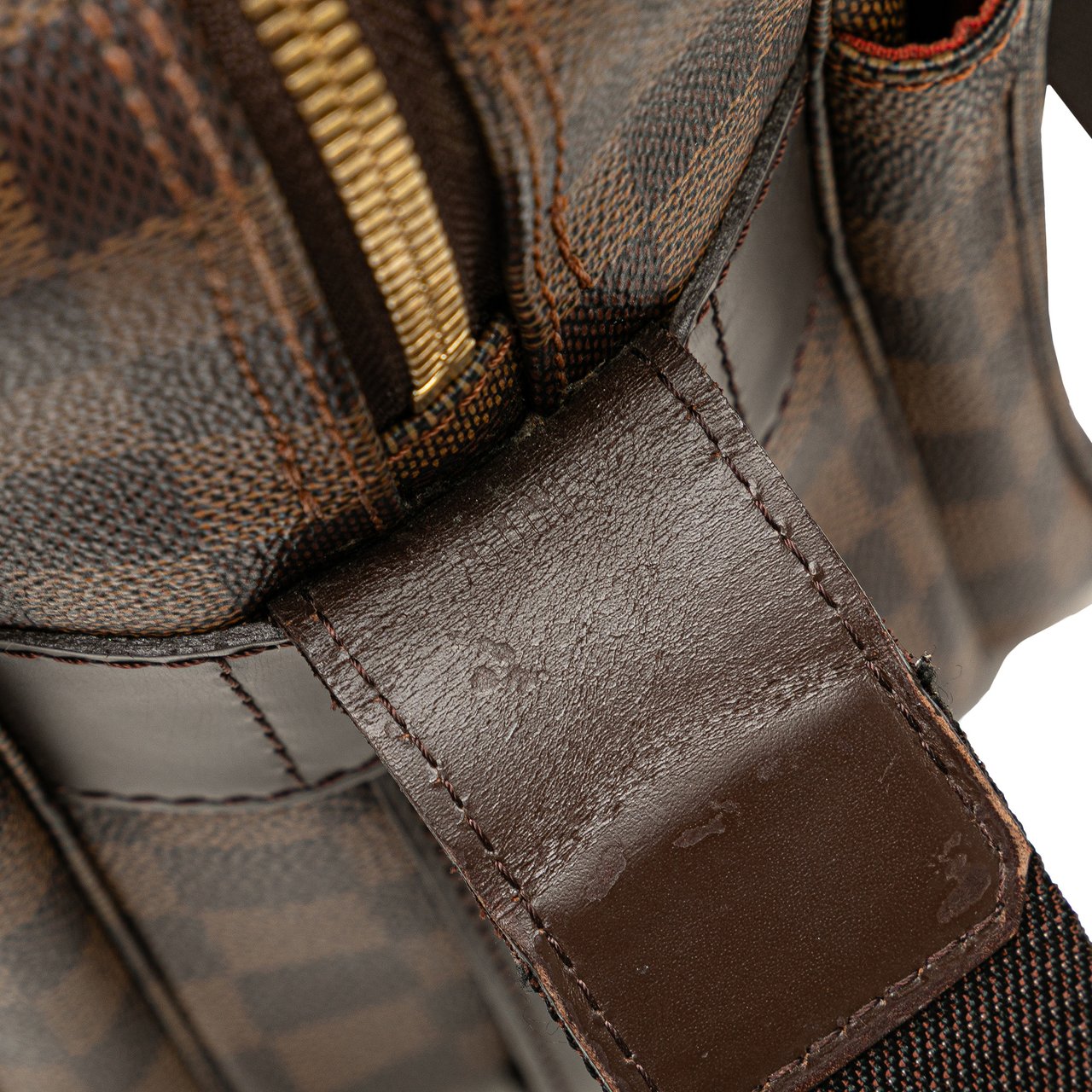 Louis Vuitton Damier Ebene Naviglio Bruin
