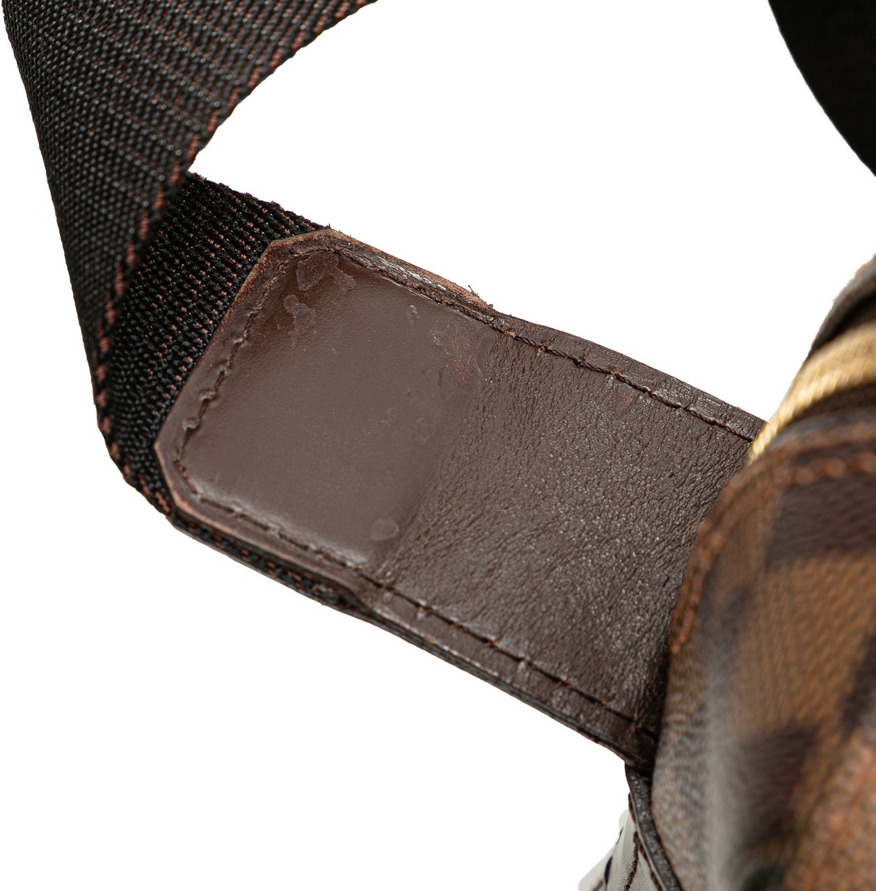 Louis Vuitton Damier Ebene Naviglio Bruin