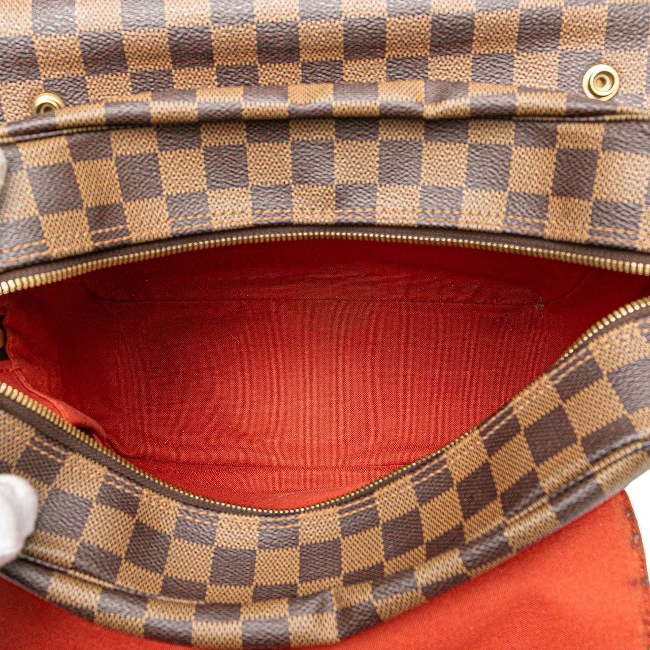 Louis Vuitton Damier Ebene Naviglio Bruin
