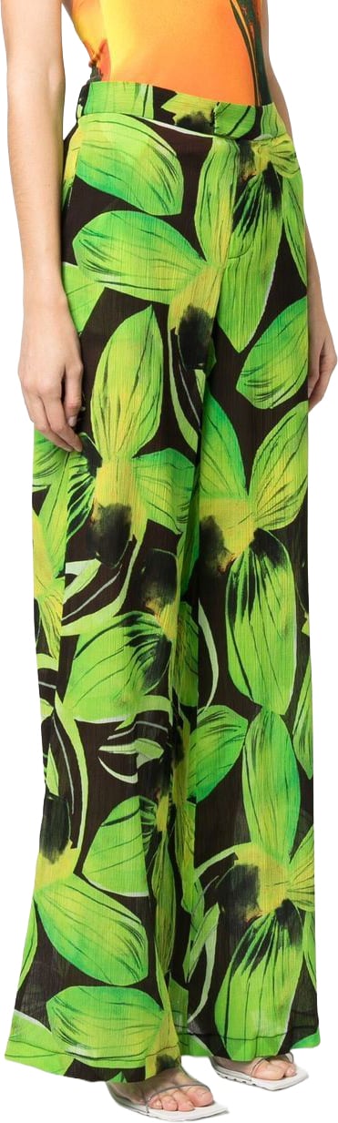 Louisa Ballou Trousers Green Lime