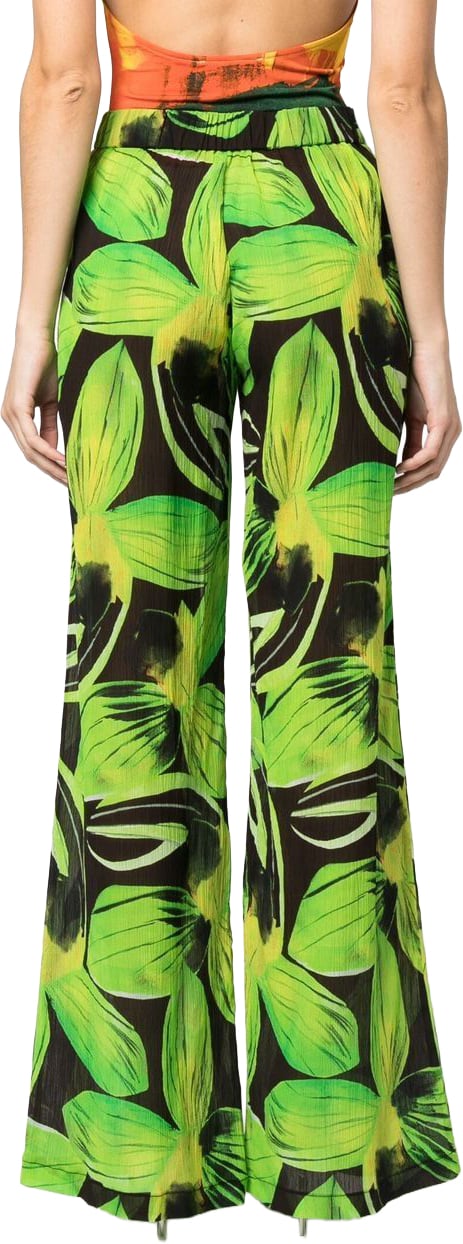 Louisa Ballou Trousers Green Lime