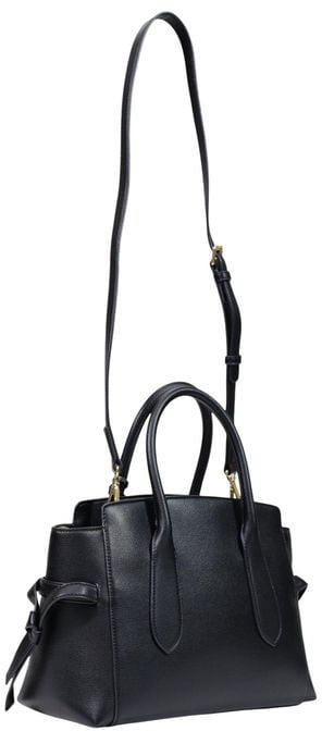 Love Moschino Black Polyethylene Handbag Zwart