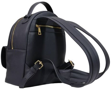 Love Moschino Black Polyethylene Backpack Zwart