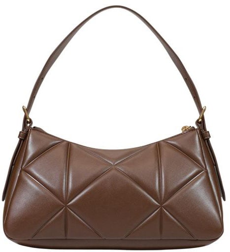 Love Moschino Brown Polyethylene Handbag Bruin