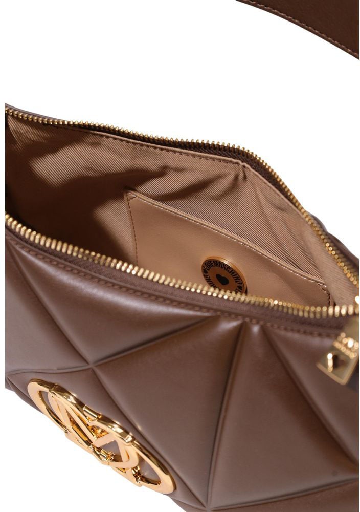 Love Moschino Brown Polyethylene Handbag Bruin