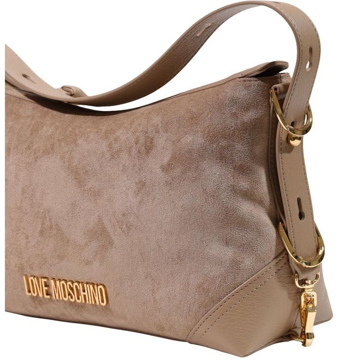 Love Moschino Beige Polyester Handbag Beige