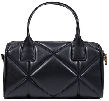 Love Moschino Black Polyethylene Handbag Zwart