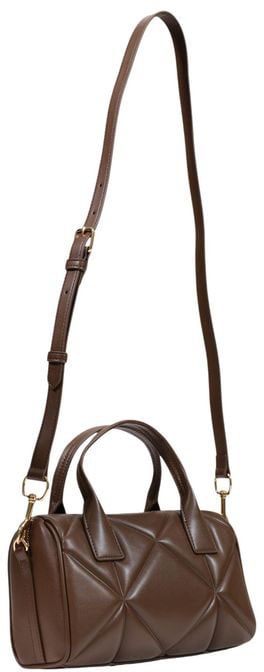 Love Moschino Brown Polyethylene Handbag Bruin