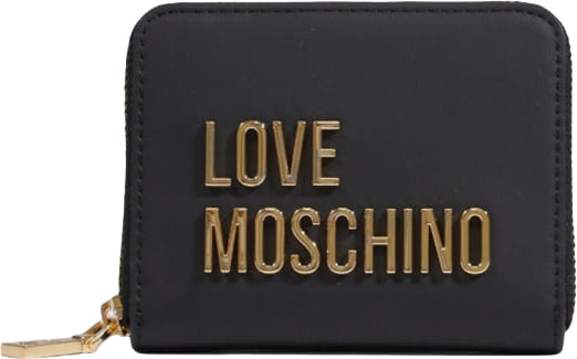 Love Moschino Black Polyethylene Wallet Zwart