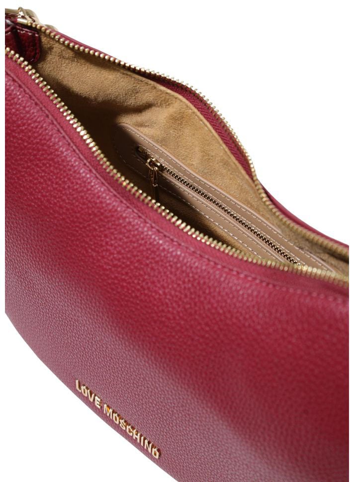 Love Moschino Purple Polyethylene Handbag Paars