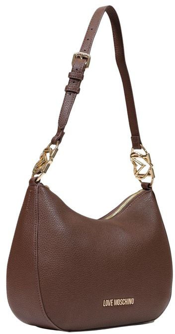 Love Moschino Brown Polyethylene Handbag Bruin