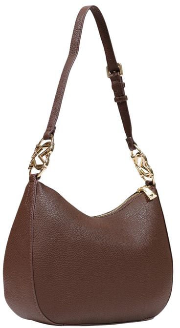 Love Moschino Brown Polyethylene Handbag Bruin