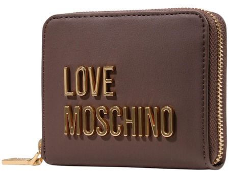 Love Moschino Brown Polyethylene Wallet Bruin