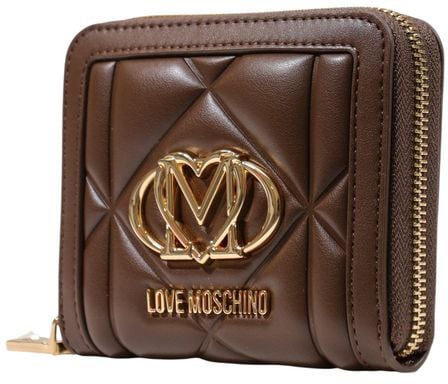 Love Moschino Brown Polyethylene Wallet Bruin