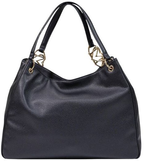 Love Moschino Black Polyethylene Handbag Zwart