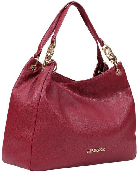 Love Moschino Purple Polyethylene Handbag Paars