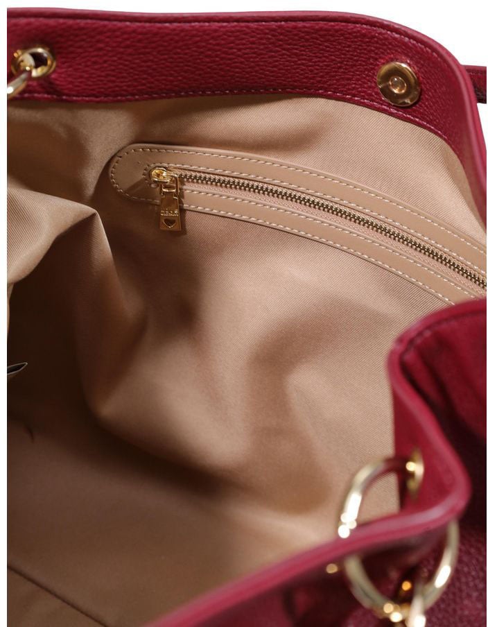 Love Moschino Purple Polyethylene Handbag Paars