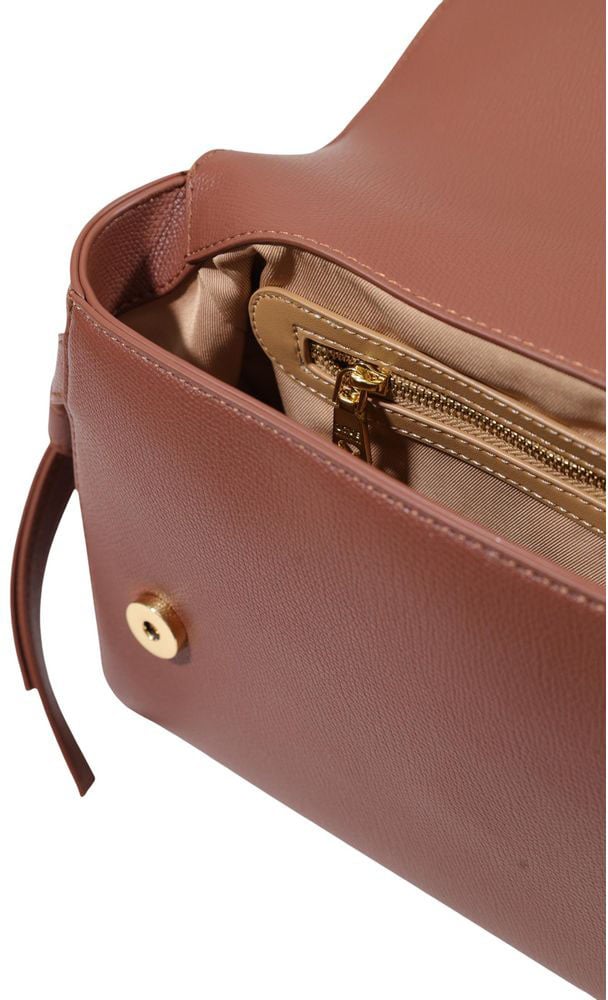 Love Moschino Brown Polyethylene Handbag Bruin