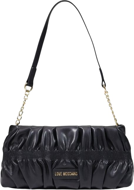 Love Moschino Black Polyethylene Handbag Zwart